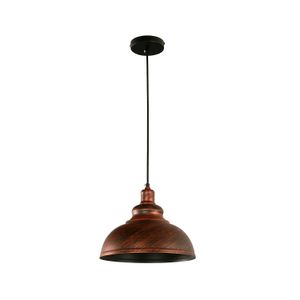 Lampara Colgante Cob Cepillado 1L E27 - IKE LITE