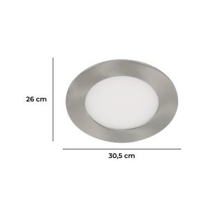 Panel Led Emp Redon Niq 6W 6.5K L/Blan - LUMICENTRO