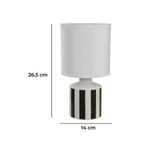 Lampara D/Mesa Ceram/Bl/Ng 1L60We14 - IKE LITE