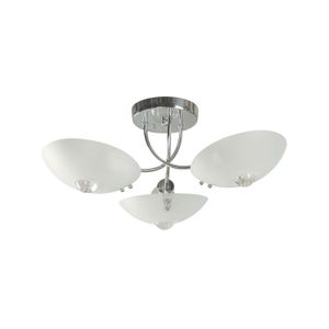 Lampara D/Techo Re11 3L Cromo 60We27 289363 - LUMICENTRO