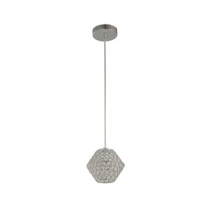 Lampara Colgante Rombo/Cromo/Malla 1L40We14 20 - LUMICENTRO