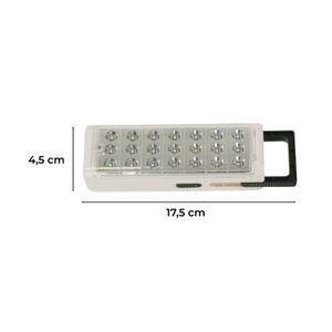 Lampara Emergencia Led P/Pared 19987-2 - LUMICENTRO