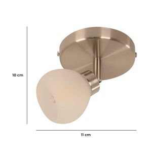 Lampara Dirigible Sat/Niq 1L40Wg9 3551-4 - LUMICENTRO