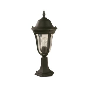 Farol CUMBRE NEGRO de 1 luz con base tipo E27 100W - LUMICENTRO