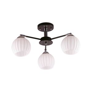 Lampara D/Techo Cr/Ng Bol.3Le2740W 2090 8-2 - LUMICENTRO
