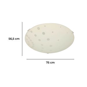 Plafon Led 12W Decorativo Puntos - LUMICENTRO