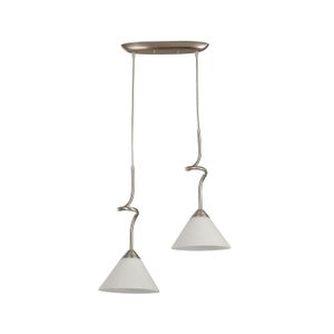 Lampara Colgante Blanca 2L 86173-4 - LUMICENTRO