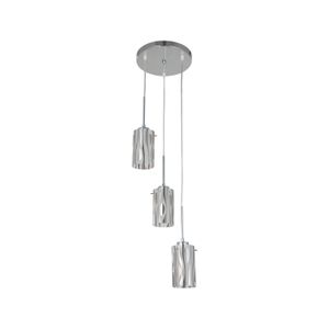 Lampara Colgante R12 3L Cromo 60We27 3119-4 - LUMICENTRO