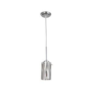 Lampara Colgante R12 1L Cromo 60We27 - LUMICENTRO