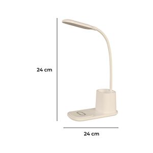 Lámpara de escritorio LED Blanca 2W 5V (TOQ CCT) - LUMICENTRO
