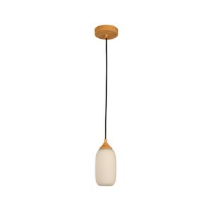 Lampara Colgante Acab Mad/Vid 1L40We27 - LUMICENTRO