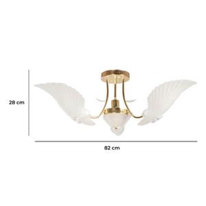 Lampara D/Techo Hoj5 4L Bron Puli 60We27251110 - LUMICENTRO