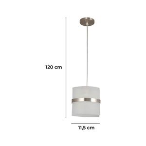 Lampara Colgante Vid/Curvo Ii 1L60We27 - LUMICENTRO