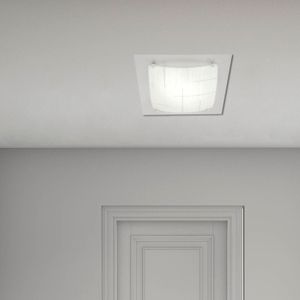 Plafon Cuadrado5 2L Plata 60We27 2342-4 - LUMICENTRO