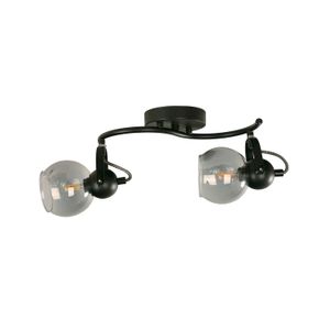 Lampara Dirigible Matt Black Trans 2Le1440W - LUMICENTRO