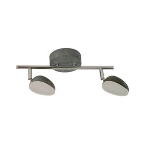 Lampara Dirigible Led Grey-Chrome 2L 5W - LUMICENTRO