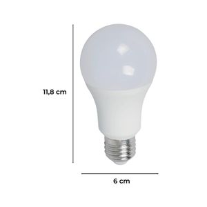 Foco LED de 12 Watts - 6500 K para boquilla E27 - LUMICENTRO