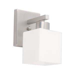 Aplique Cubo/Bl/Sat.1L60We27 3025-41 - LUMICENTRO