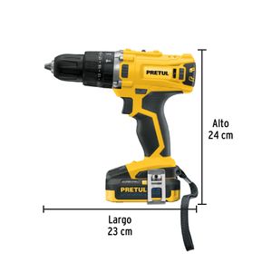 Taladro inalámbrico de 1/2 y 20V - PRETUL