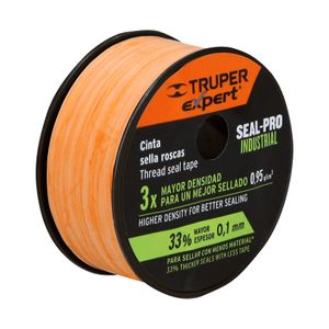 Cinta sella roscas 3/4" X 13 m de largo, industrial - TRUPER