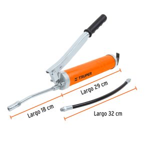 Engrasador industrial de palanca, 140oz - TRUPER