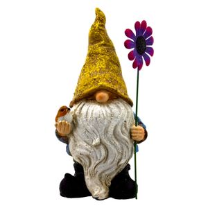 Adorno para jardín de "gnomo con gorro". - K HOME
