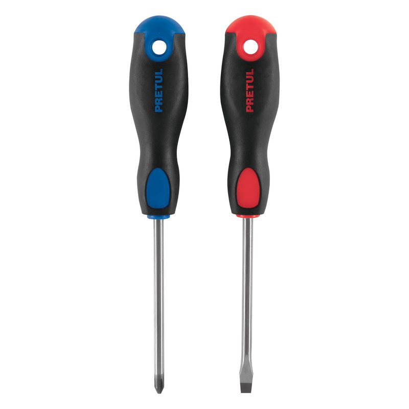 Duo-de-desarmadores-1-4--x-4--mango-Comfort-Grip