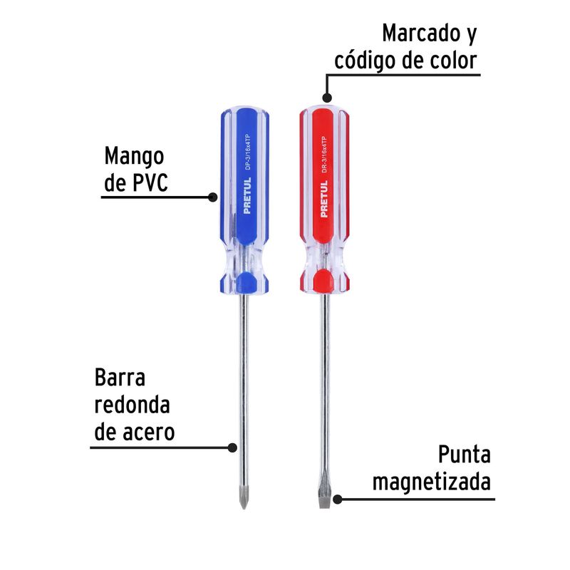 Duo-de-desarmadores-3-16-x-4--mango-de-PVC