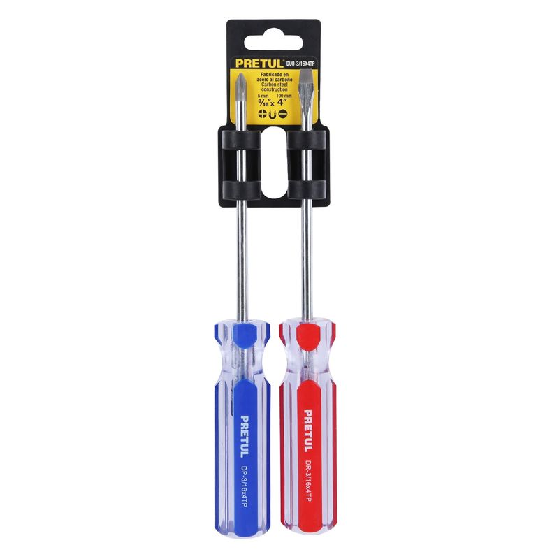 Duo-de-desarmadores-3-16-x-4--mango-de-PVC