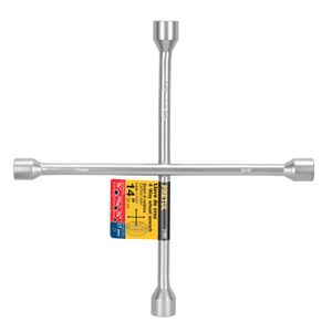 Llave de ruedas en cruz de 14". - PRETUL