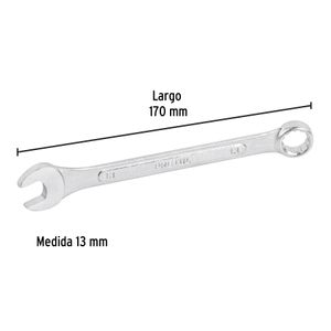Llave mixta de 13 mm. - PRETUL
