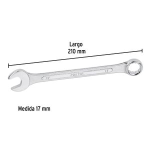 Llave mixta de 17 mm. - PRETUL