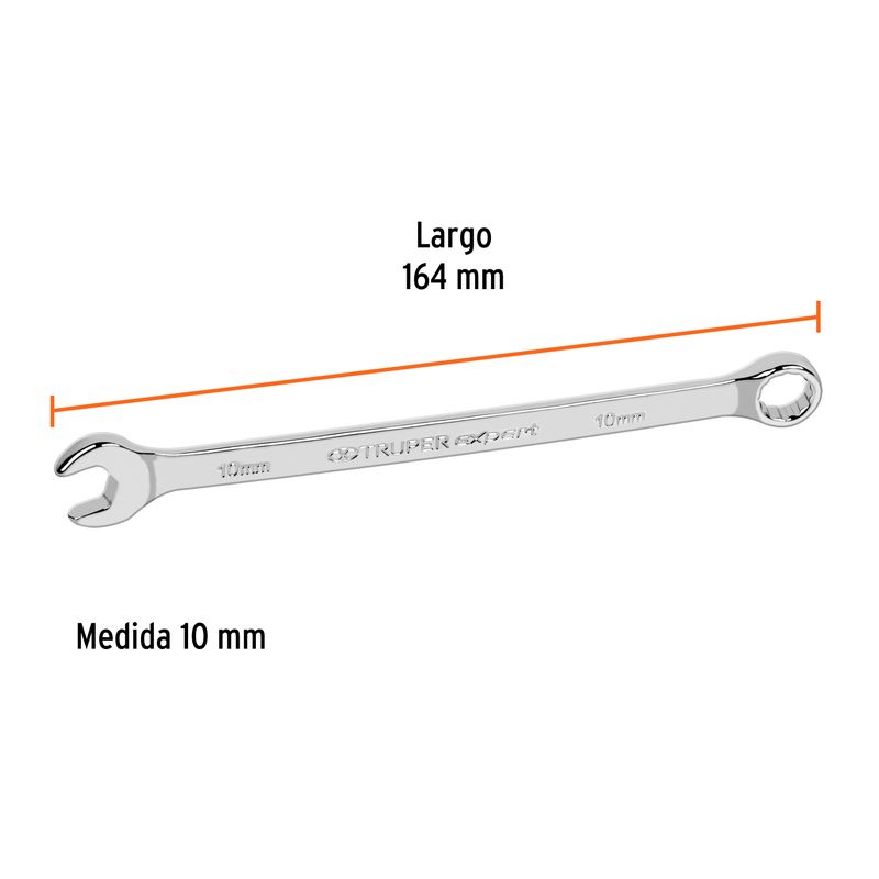 Llave-mixta-extralarga-de-acabado-pulido-de-10-mm.