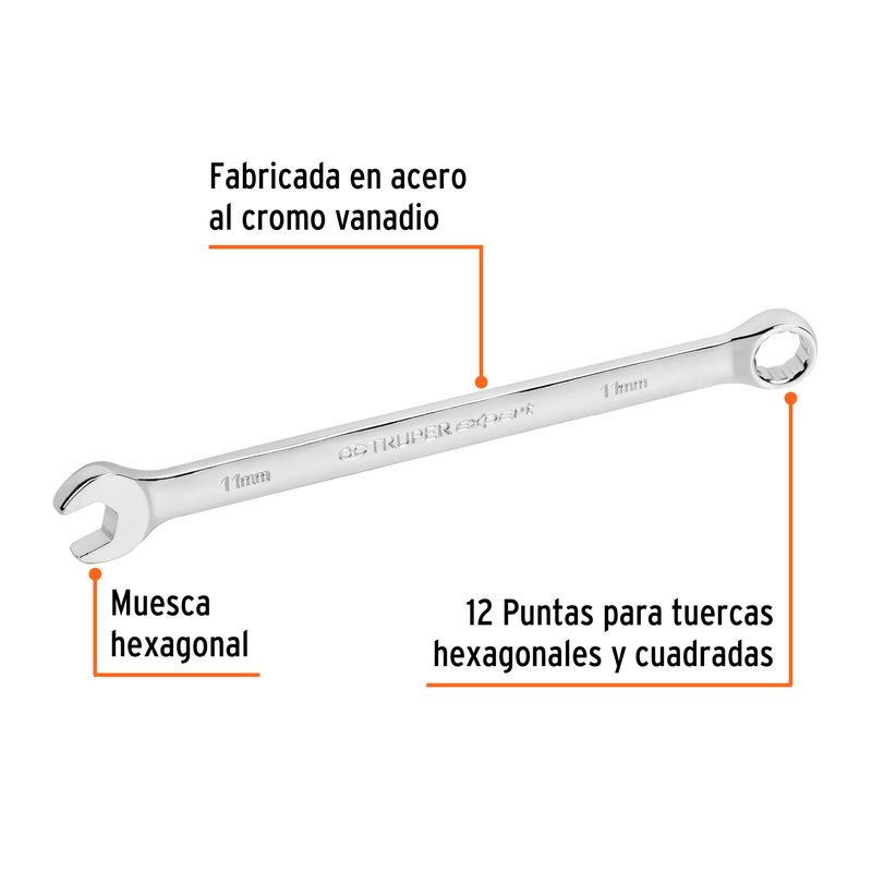 Llave-mixta-extralarga-de-acabado-pulido-de-11-mm.