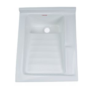 Lavarropa Briza con flauta para conexión de agua de 60 x 48 x 19 cm. - FIBRARV