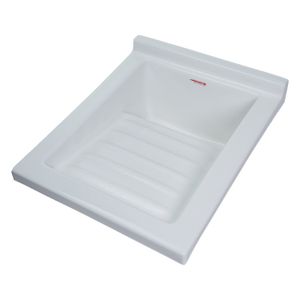 Lavarropa con pozo pequeño empotrable con flauta de 50 x 42 x 20 cm. - FIBRARV