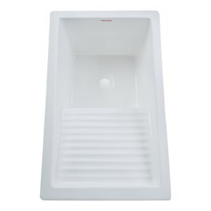Lavarropa con pozo grande empotrable con flauta de 72 x 42 x 48 cm. - FIBRARV