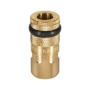 Acople rápido de 1/4", hembra con 6 rodamientos. - TRUPER