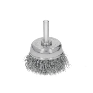 Carda de copa 1-3/4" alambre grueso para taladro - TRUPER