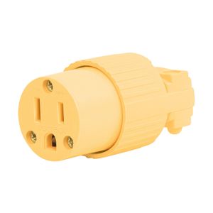 Contacto industrial plástico aterrizado, 2 polos+tierra - VOLTECK