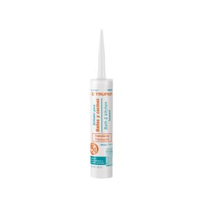 Sellador transparente de 280ml para baño y cocina. - TRUPER