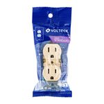 Contacto-duplex-2-polos-3-hilos-Standard-marfil