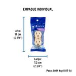 Contacto-duplex-2-polos-3-hilos-Standard-marfil