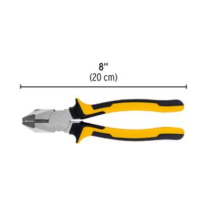 Alicate de 8" Comfort Grip para uso rudo - PRETUL