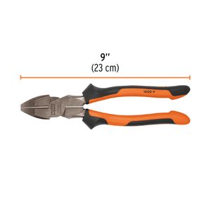 Alicate aislado de 9" para uso rudo con Comfort Grip - TRUPER