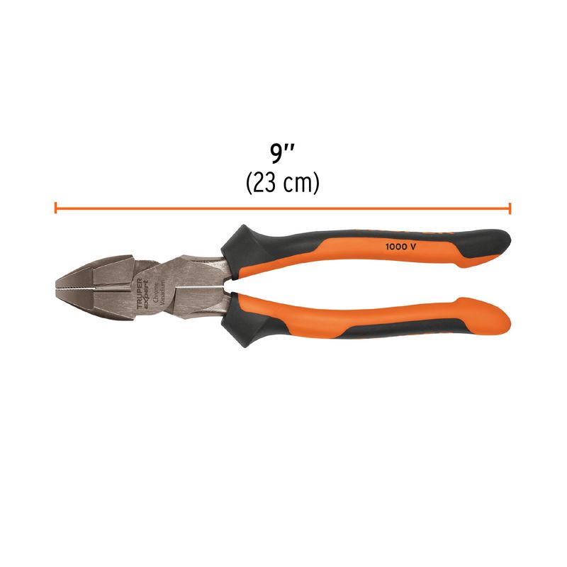 Alicate-aislado-de-9--para-uso-rudo-con-Confort-Grip