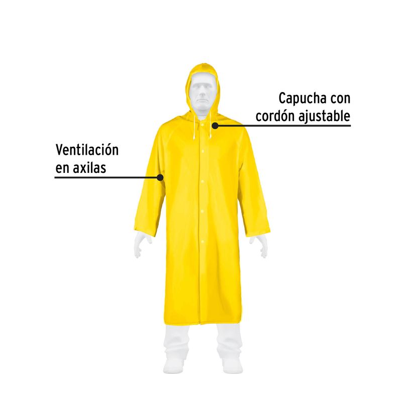 Abrigo-impermeable-de-PVC-talla-XL