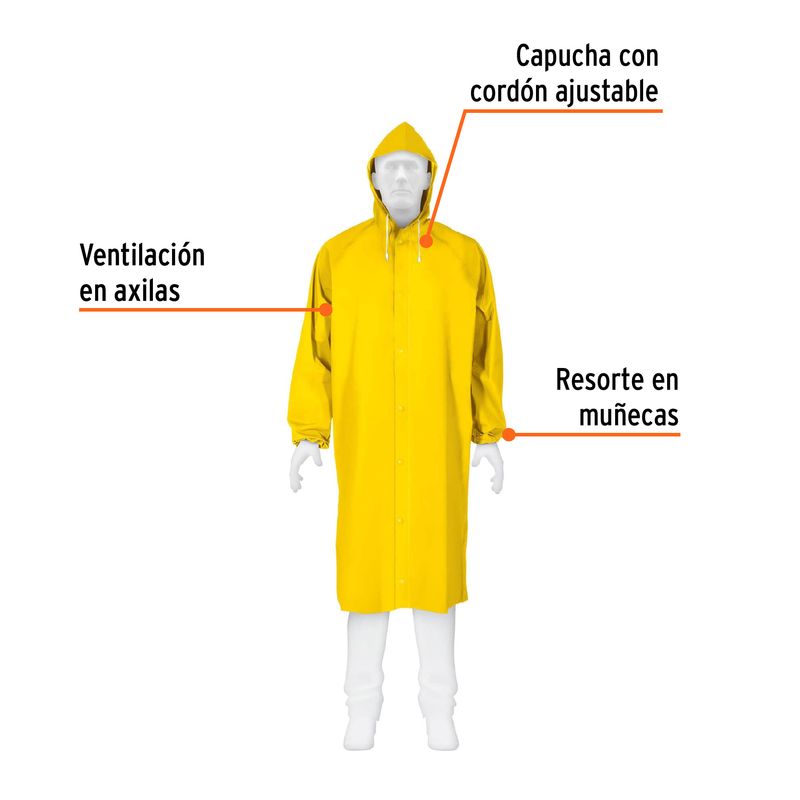 Abrigo-impermeable-de-triple-capa-talla-XL