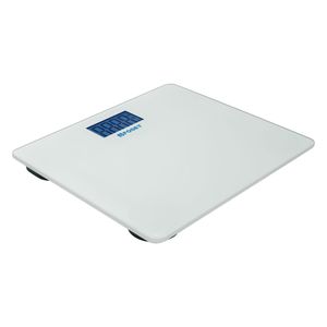 Balanza digital de vidrio templado blanco y 180kg de capacidad - FOSET