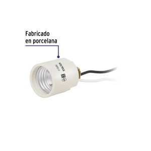 Boquilla sencilla con soporte tipo niple - VOLTECK